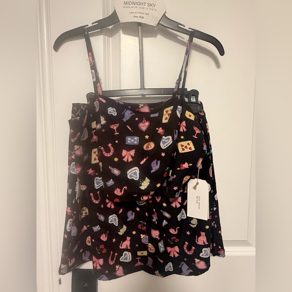 2 piece set. Skirt and top. Size small and medium available - Picture 2 of 10